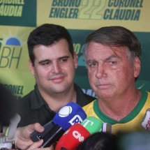 Bolsonaro mantém esperança de disputar em 2026: 'morri? Fui enterrado?' - MARCOS VIEIRA/EM/DAPRESS