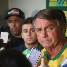 Bolsonaro evita rusga com Zema: 'tem liberdade de apoiar quem achar melhor' - MARCOS VIEIRA/EM/DAPRESS