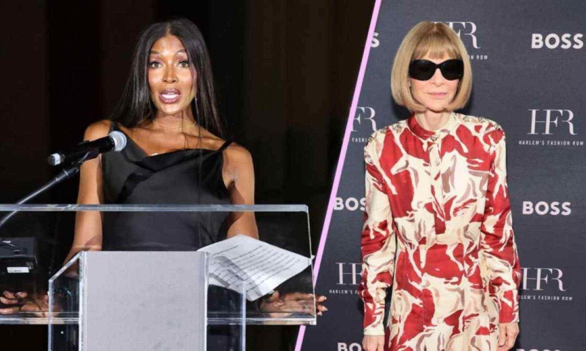 Naomi Campbell Insultando Anna Wintour Em Premiação De Moda -  (crédito: Reprodução)