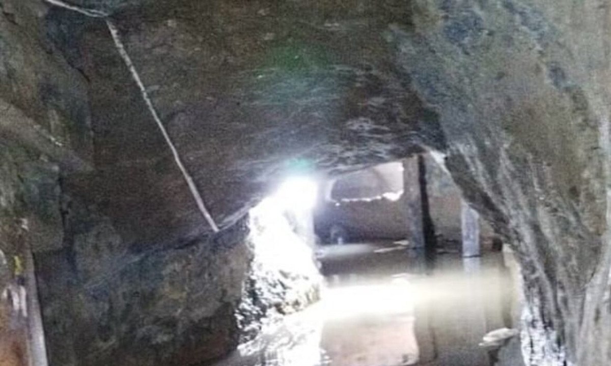 Túnel descoberto por autoridades carcerárias do Rio era pra dar fuga a centenas de presos -  (crédito: Reprodução/Redes sociais)