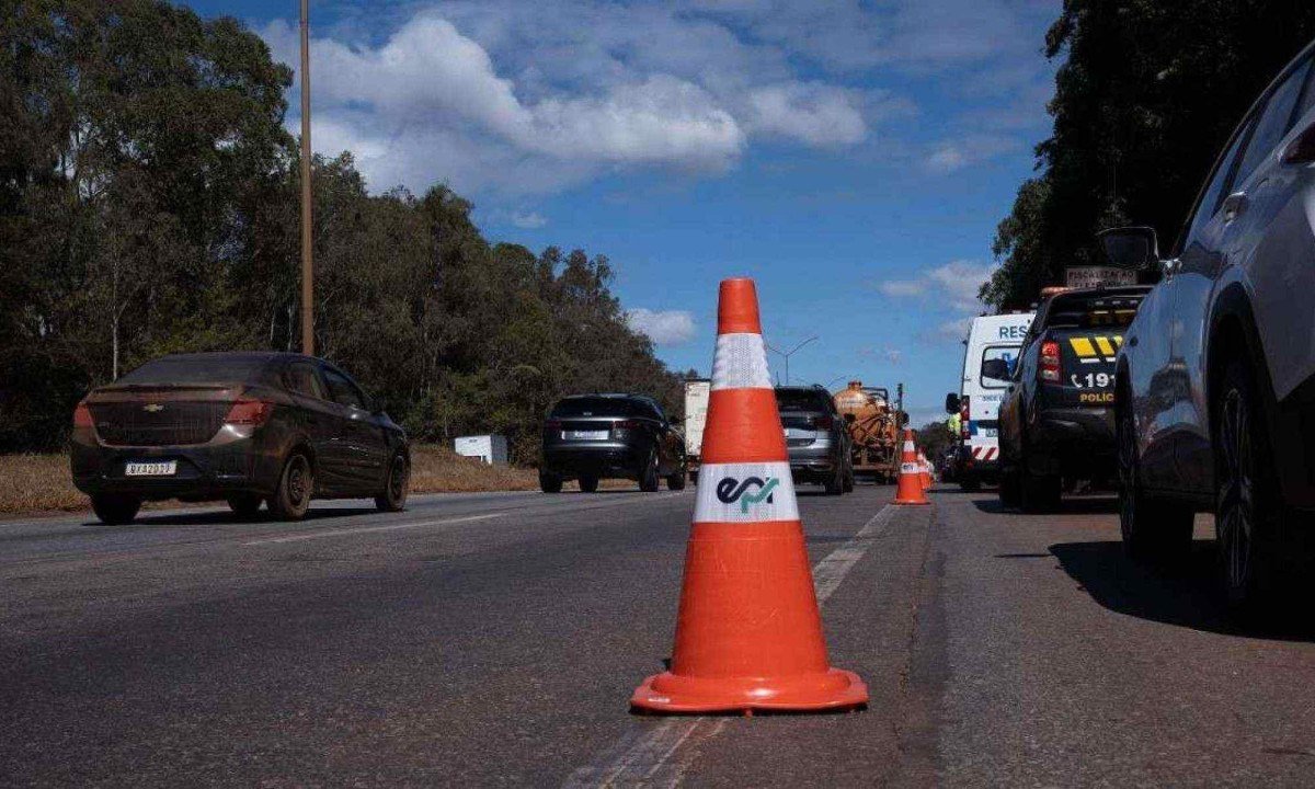Durante o período de 6 de agosto a 5 de setembro, a EPR Via Mineira realizou 2.439 atendimentos -  (crédito: Divulgação/EPR Via Mineira)