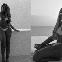 Um dos registross de Rafaella, irmã de Neymar, durante sua viagem em Mykonos -  (crédito: Foto: Reprodução/ Instagram)