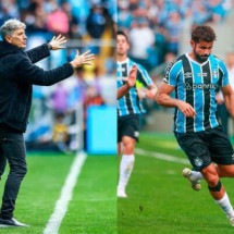 Renato durante a partida entre Grêmio e Bahia no primeiro turno -  (crédito: Foto: Lucas Uebel/Grêmio FBPA)