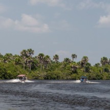 Atins fica no encontro do Rio Preguiças com o Oceano atlântica (Imagem: Cavan-Images | Shutterstock)  -  (crédito: EdiCase)