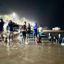 Duas cidades mineiras distantes aliviam o calorão nas praias do mesmo rio - Cátia Beatriz/ Prefeitura de São Romão