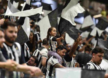 Na quinta-feira (12), a torcida do Galo certamente lotará a Arena MRV para empurrar o time para a próxima fase da Copa do Brasil -  (crédito: Ramon Lisboa/EM/D.A Press)