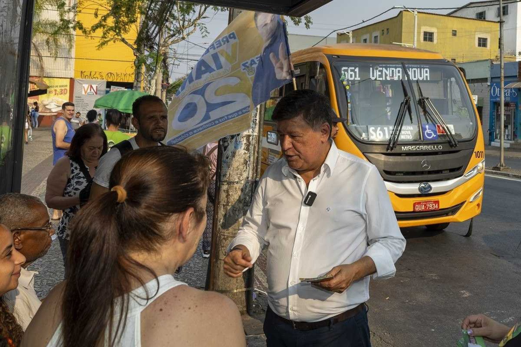 Carlos Viana visita Venda Nova e promete reduzir o calor em BH