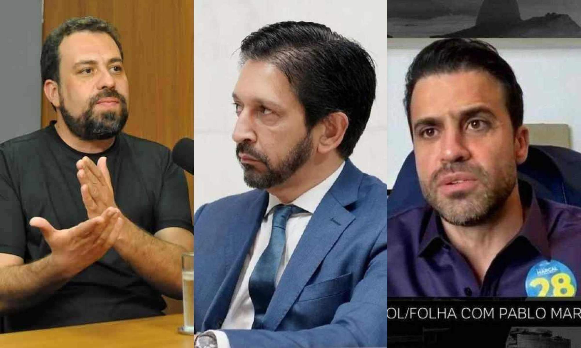 Datafolha SP: disputa entre Nunes, Boulos e Marçal segue apertada