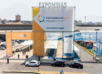 Expominas recebe, a partir amanhã (9/9), o maior encontro do setor mineral brasileiro, com mais de 500 empresas e 70 mil visitantes -  (crédito: Ibram/Divulgação)