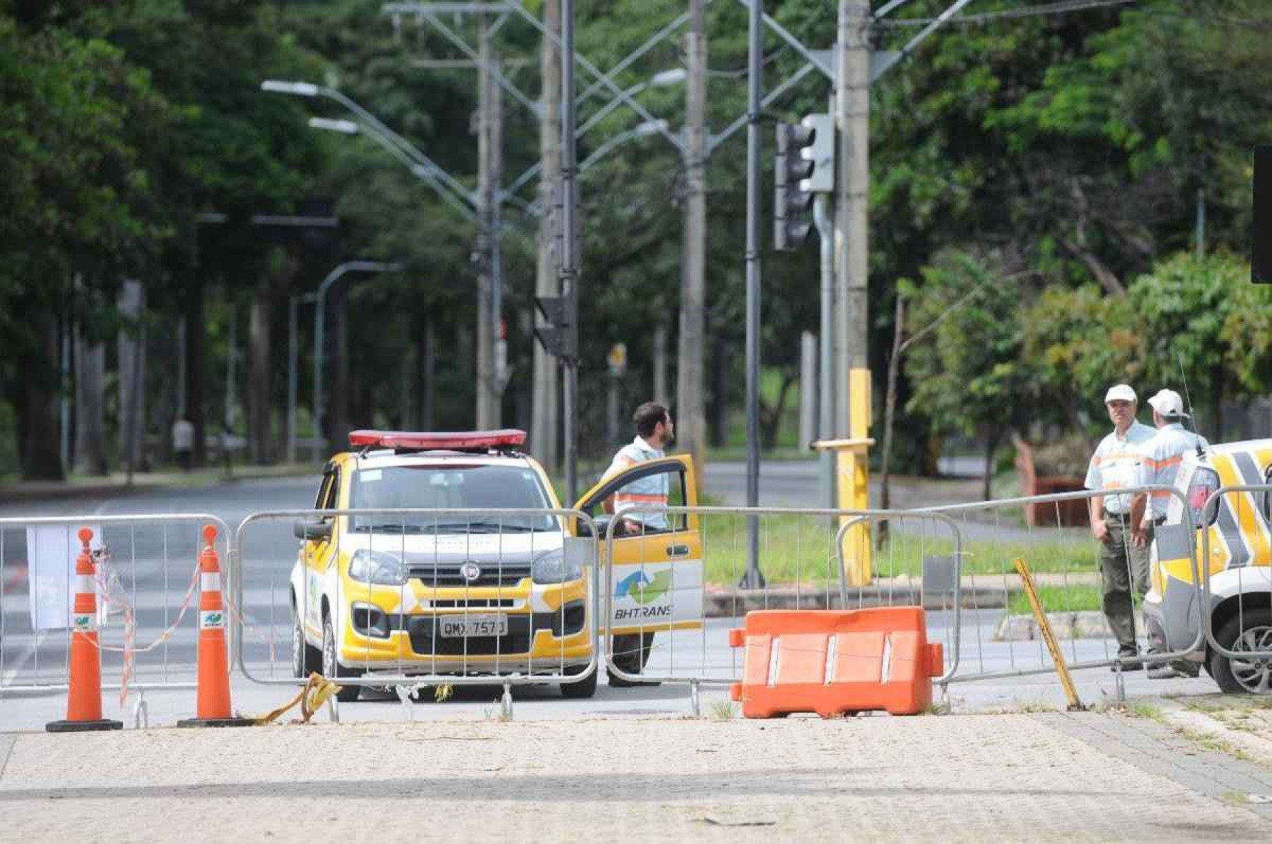 Trânsito na Pampulha sofrerá alterações por conta da Corrida Mart Minas -  (crédito: Leandro Couri/EM/D.A Press)