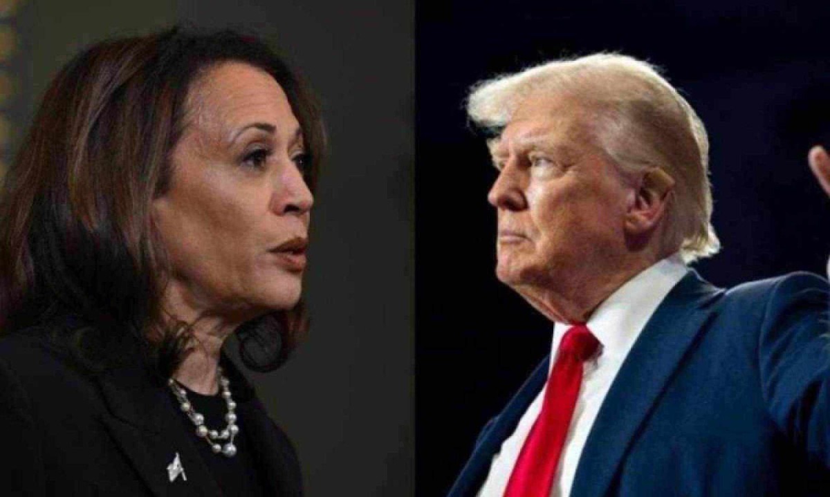 Kamala Harris e Donald Trump terão primeiro debate na Filadélfia
 -  (crédito: Getty Images via AFP)