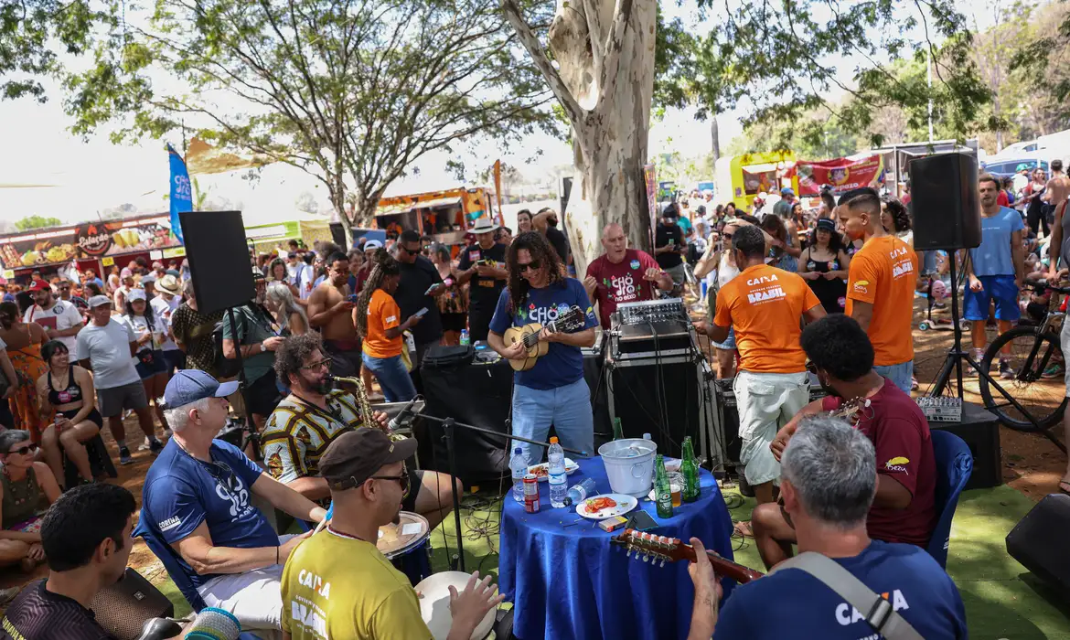 Após proibição, eventos culturais voltam a ocupar o Eixão em Brasília -  (crédito: EBC)