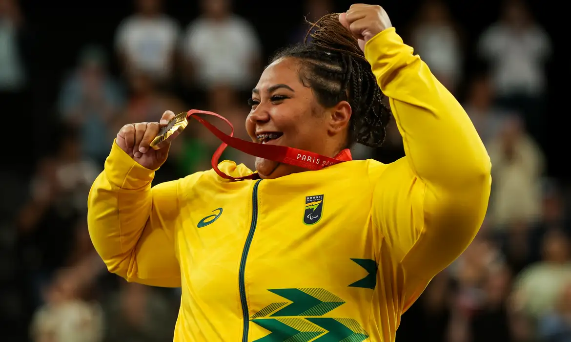 Com direito a recorde paralímpico, Tayana Medeiros conquista o ouro -  (crédito: EBC)