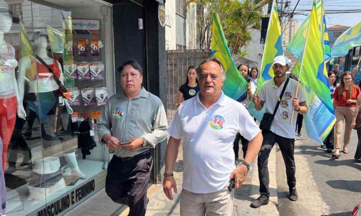 Mauro Tramonte (Republicanos) sugeriu o uso de tecnologia da Google para melhorar o trânsito em BH -  (crédito: Edesio Ferreira/EM/D.A Press)