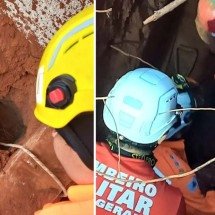 Menino de 6 anos cai em buraco de cisterna em unidade da Apae em Minas - Corpo de Bombeiros de Frutal/Divulga&ccedil;&atilde;o