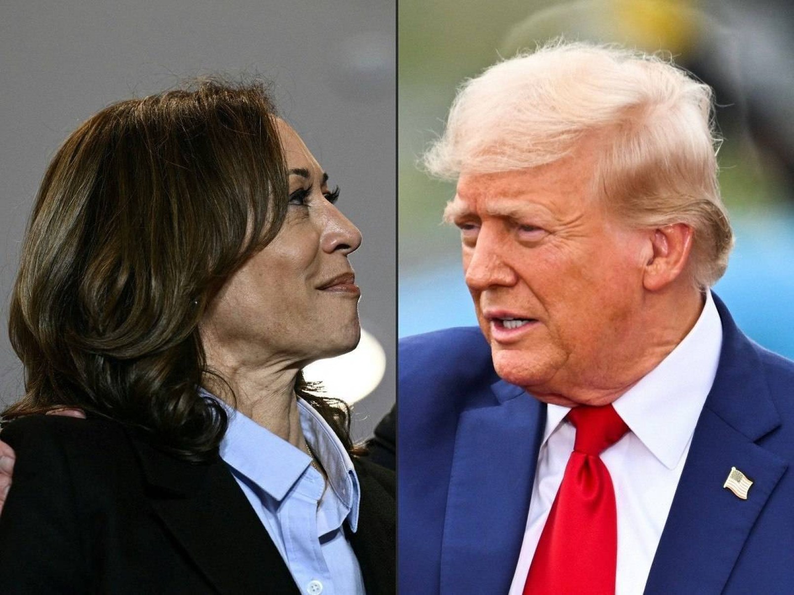 Debate entre Kamala Harris e Donald Trump começa com troca de acusações