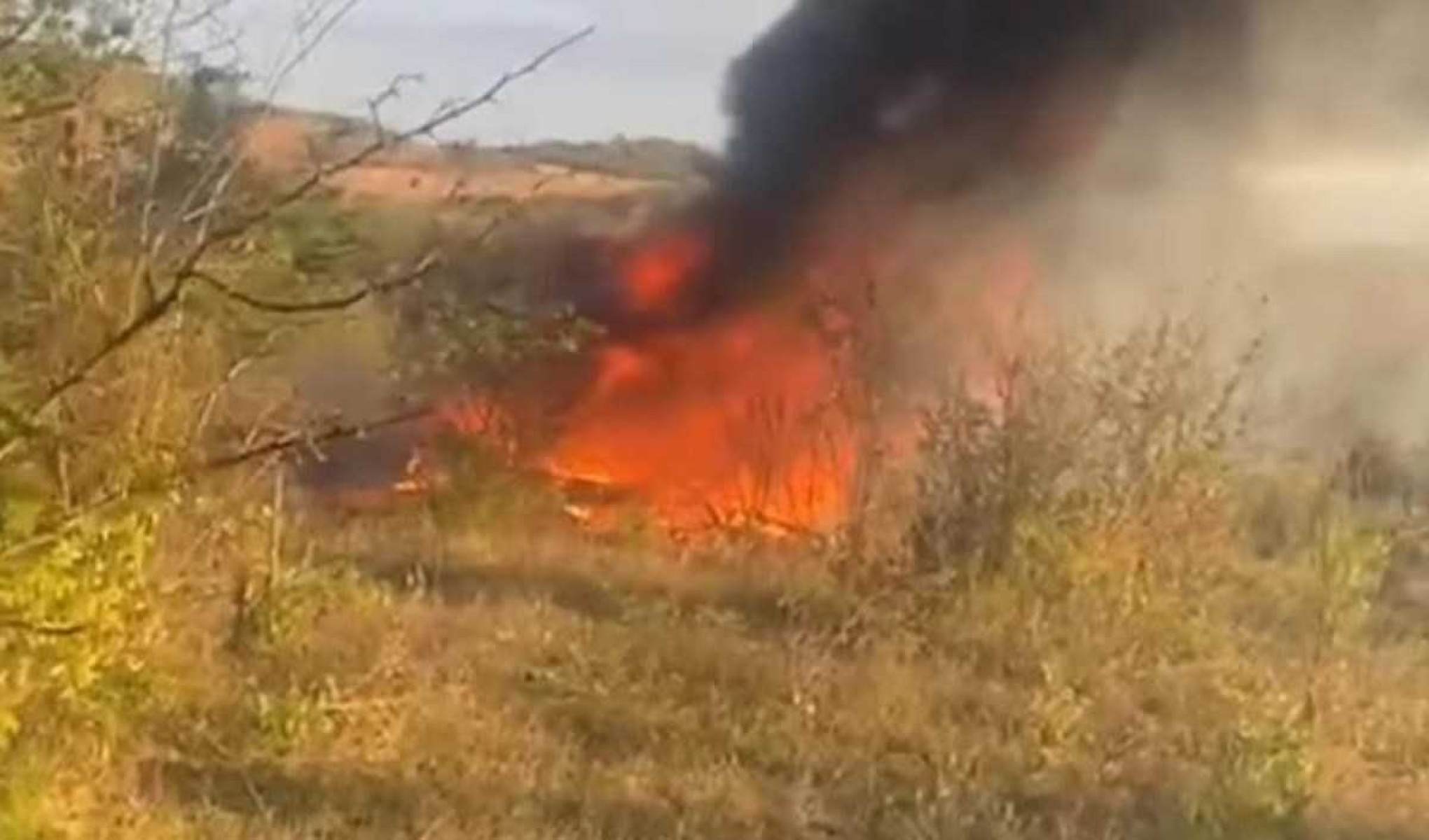 Helicóptero cai em Pernambuco; bombeiros são acionados