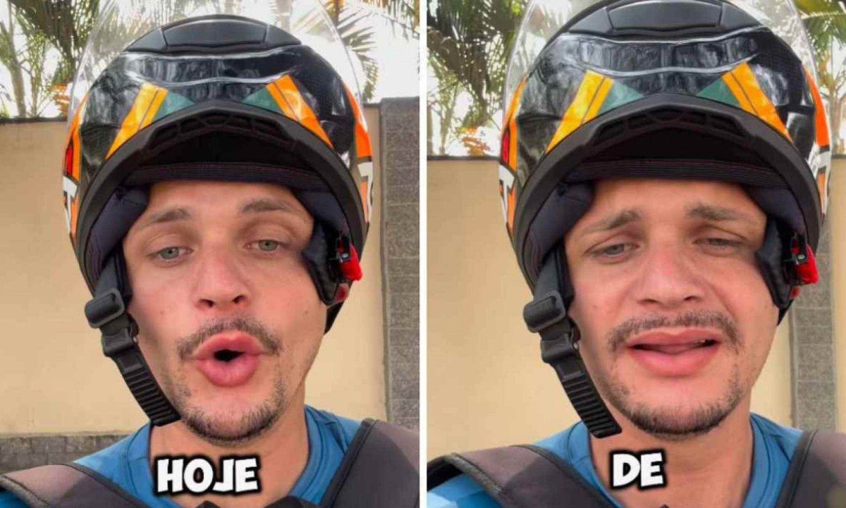 Bruno Martins conquistou as redes sociais com seu bom-humor -  (crédito: Reprodução / Instagram)