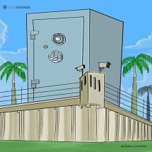 Mansão no Lago vira QG eleitoral para off shore  - @izanio_charges