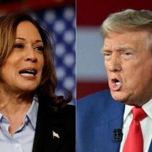 Kamala e Trump se enfrentam em debate com muito em disputa - JEFF KOWALSKY, Mandel NGAN / AFP