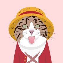 A série de anime One Piece oferece uma variedade de nomes criativos para os felinos (Imagem: Qkoq | Shutterstock)  -  (crédito: EdiCase)