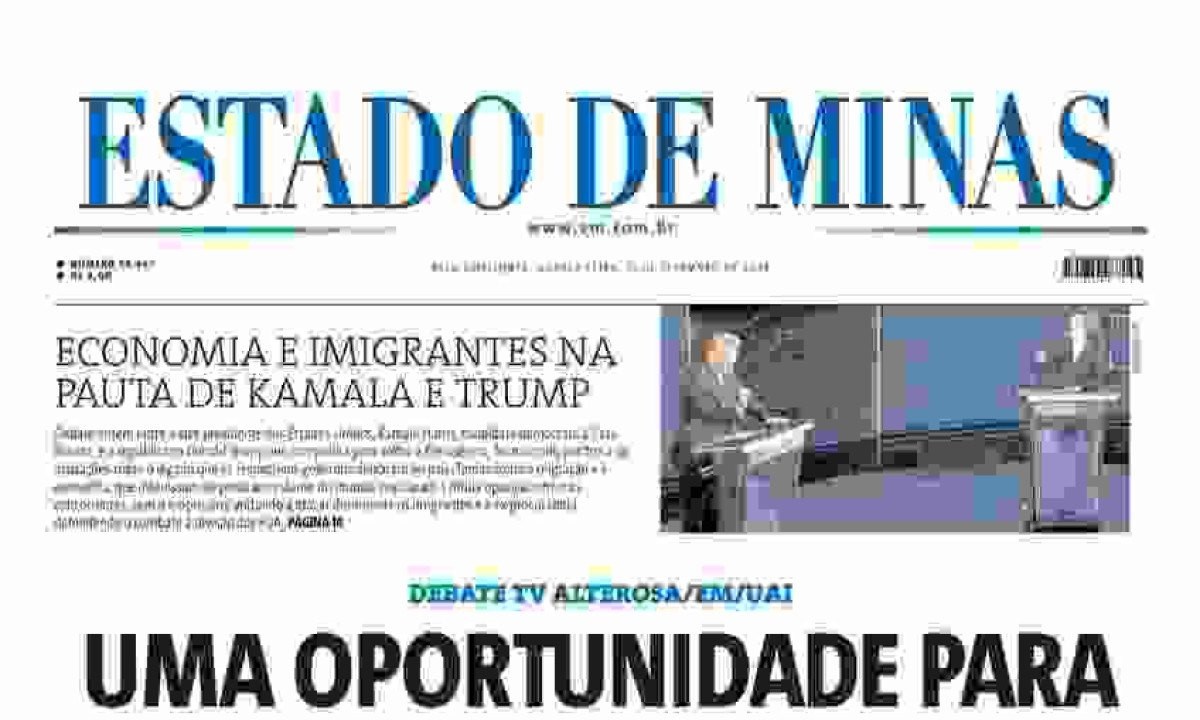 Capa do dia -  (crédito:  jwilsoncarvalho.mg)