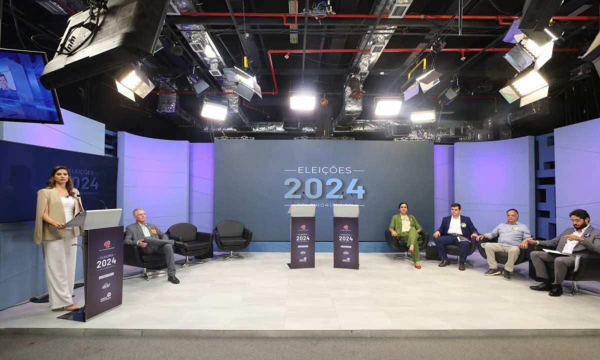 Candidatos participam de debate nesta quarta-feira (11/9) -  (crédito: Marcos Vieira)