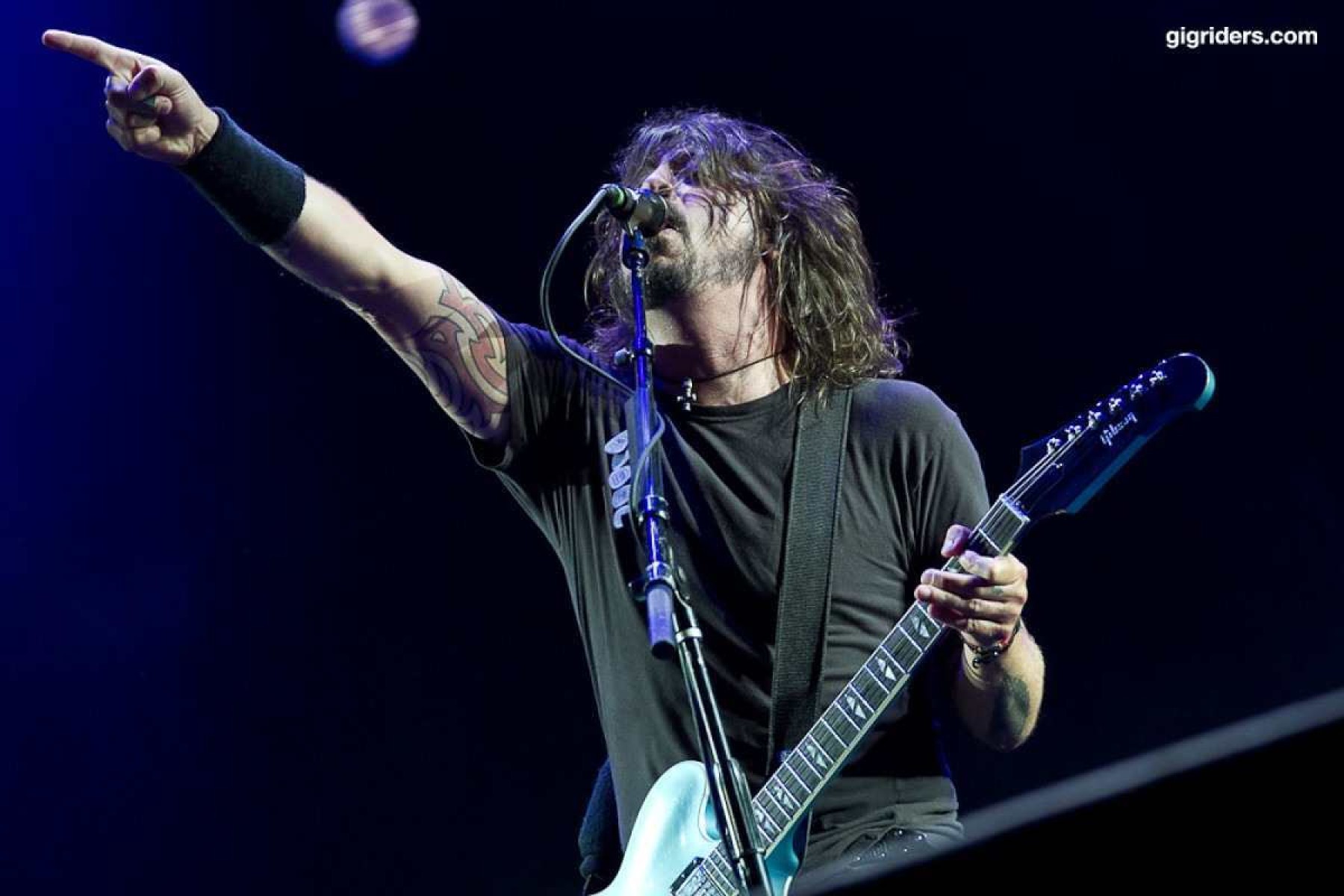 Dave Grohl em Quilmes Rock, em 2012 -  (crédito:  gaisler/flickr)