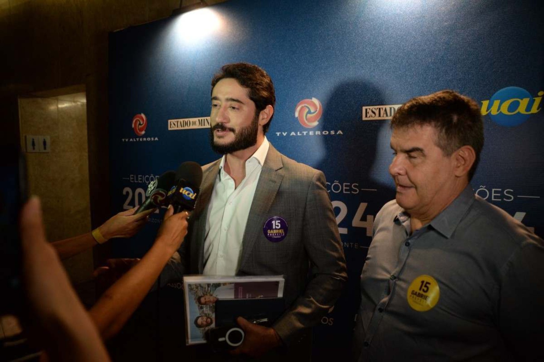 Debate TV Alterosa: Gabriel Azevedo ataca concorrentes à Prefeitura de BH