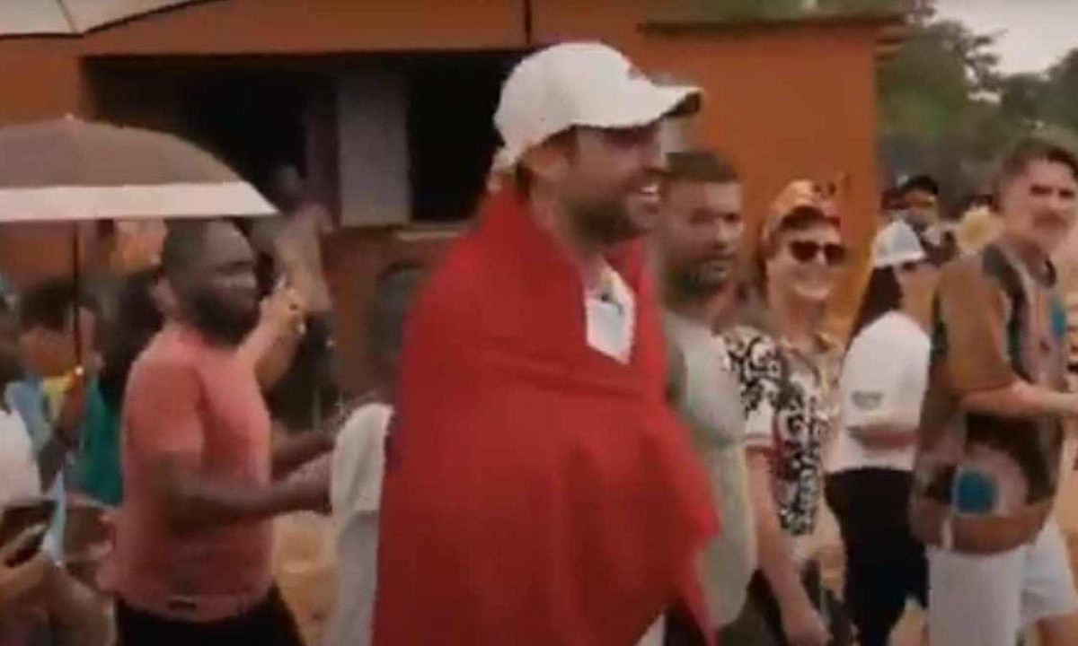 Marçal num documentário que o autodenominado ex-coach lançou em seu canal do YouTube no mesmo dia em que oficializou sua candidatura -  (crédito: Reprodução/internet)