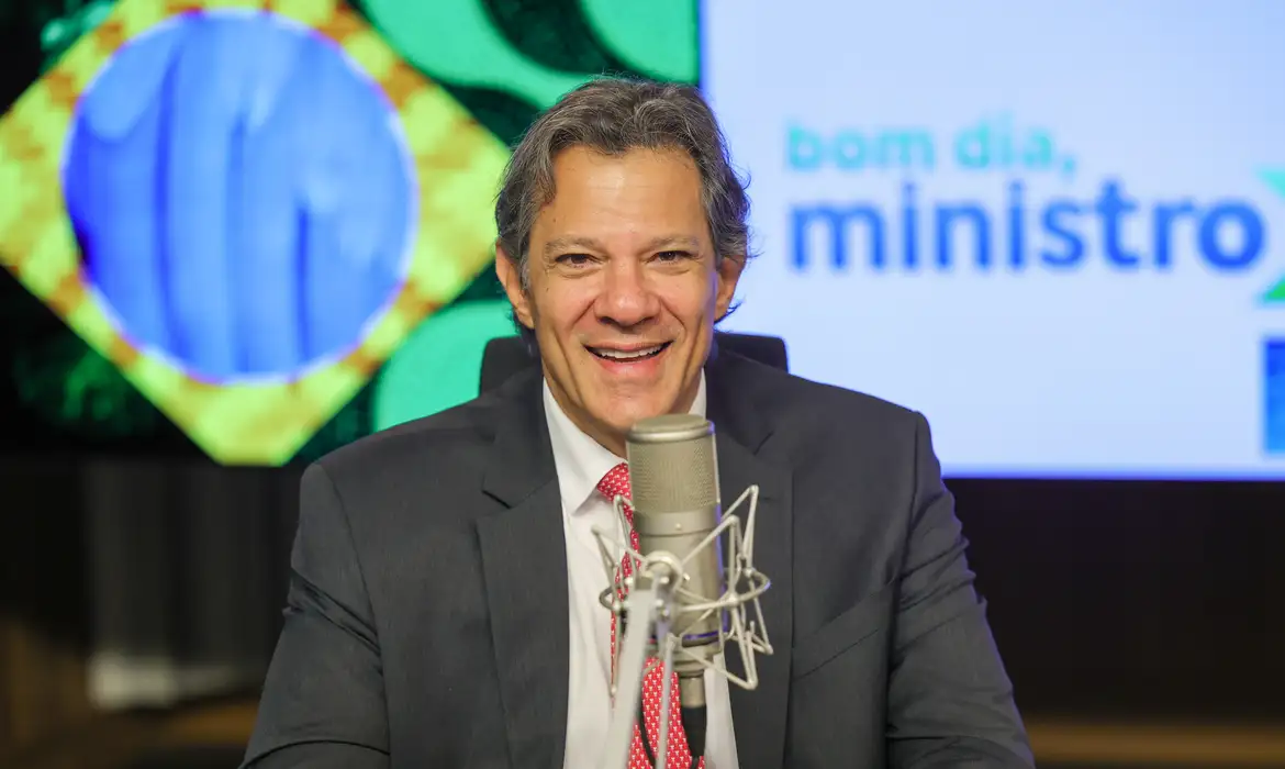 Haddad: Brasil vive momento na economia que é "o melhor dos mundos" -  (crédito: EBC)