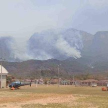 Incêndio na Serra do Caraça