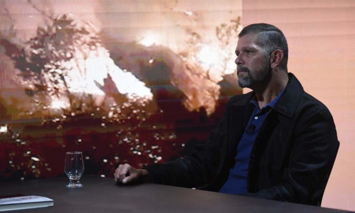 Anderson Passos diz que a maior parte das queimadas são provocadas por ação humana  -  (crédito: Gladyston Rodrigues/EM/D.A. Press)