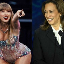 Fãs de Taylor Swift 'turbinam' doações a Kamala após Trump criticar cantora - Andre Dias Nobre/AFP