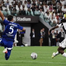 Juventus é o único time que ainda não sofreu gols no Campeonato Italiano  -  (crédito: Foto: ISABELLA BONOTTO/AFP via Getty Images)