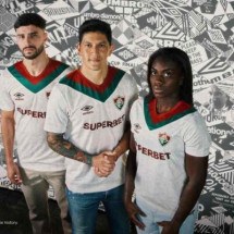 Confira o novo terceiro uniforme do Fluminense para 2024  -  (crédito: - Foto: Divulgação / Umbro)