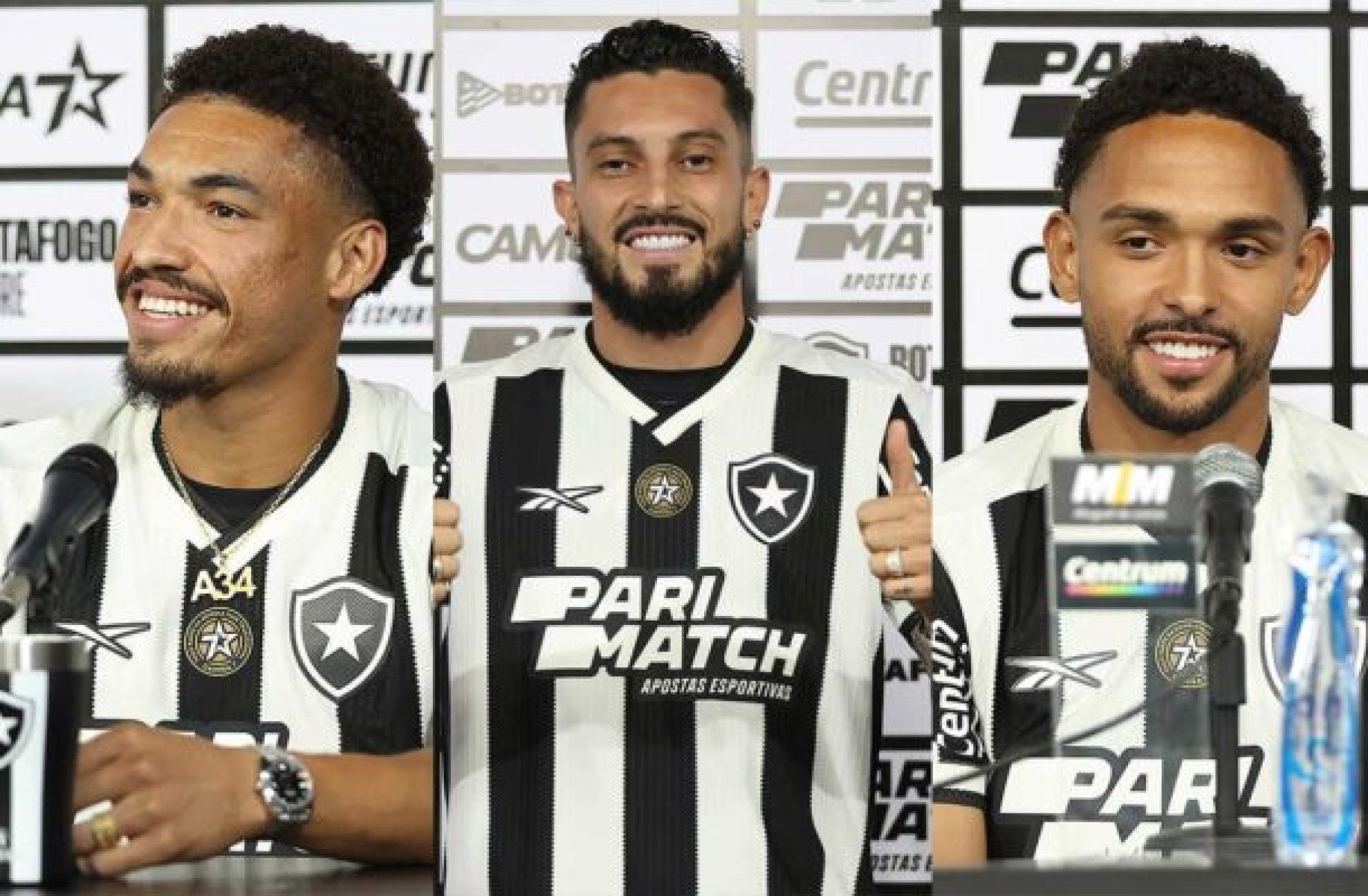 Botafogo inscreve três reforços para Libertadores