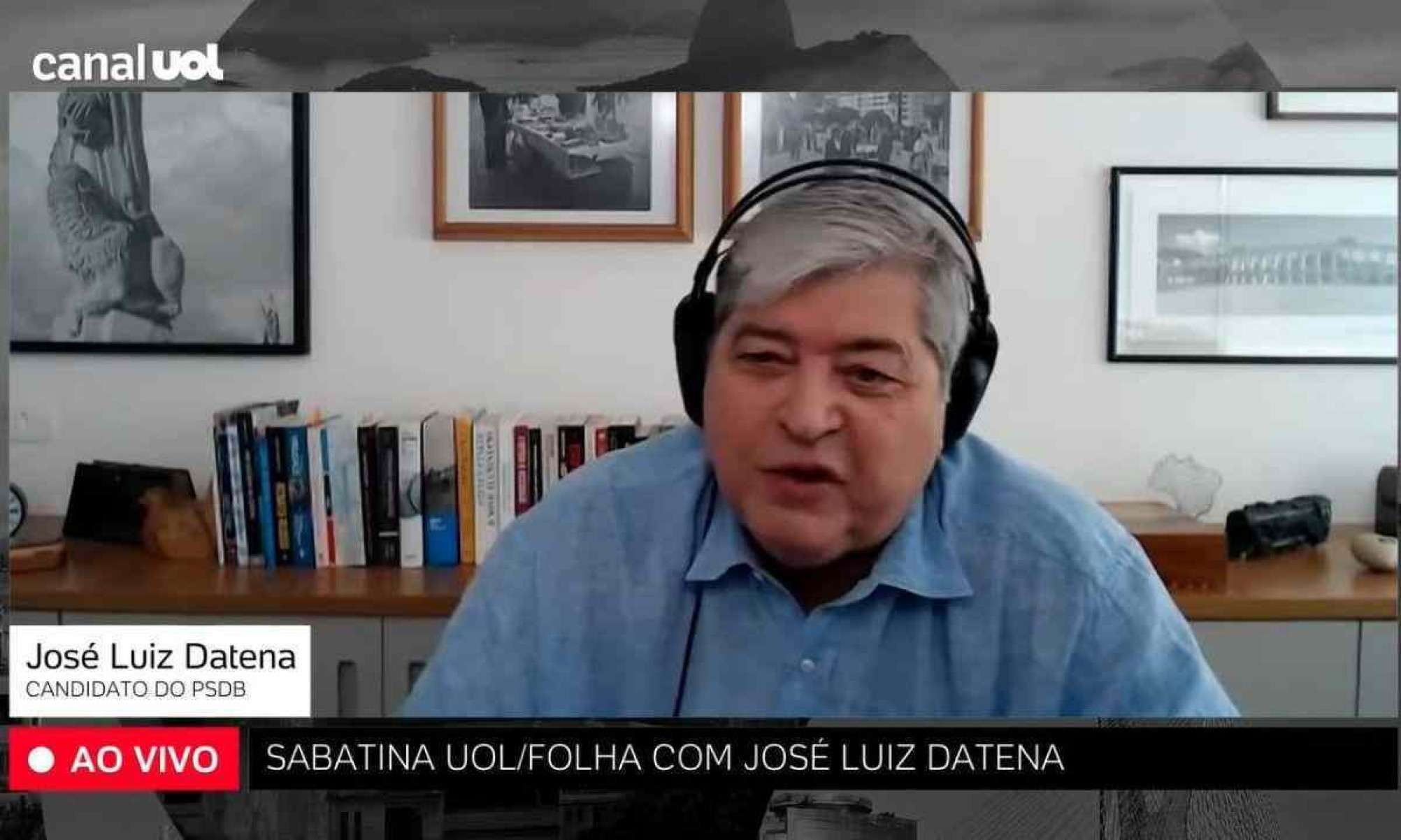 Datena sobre eleições em SP: 