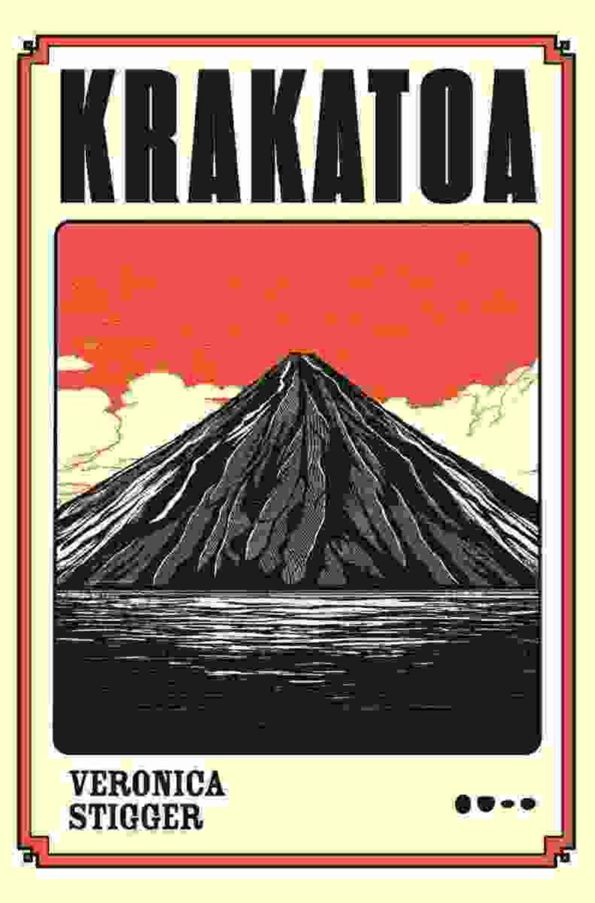 Capa do livro "Krakatoa" 