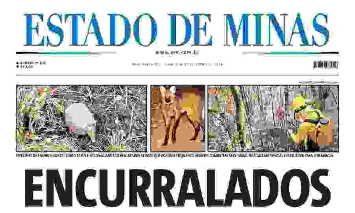  ESTADO DE MINAS -  (crédito: CAPA DO ESTADO DE MINAS)