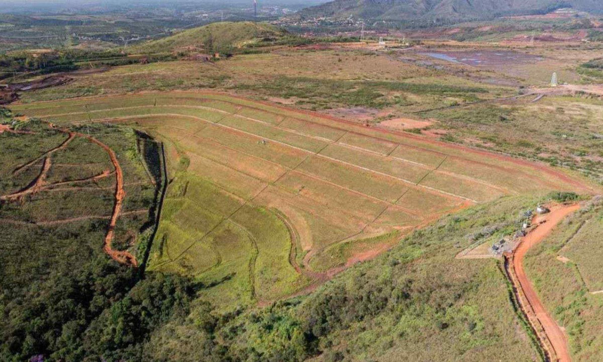 Barragem Forquilha III faz parte do complexo de estruturas da Mina da Fábrica, localizada em Ouro Preto, na Região Centra de Minas Gerais -  (crédito: Vale / Divulgação)