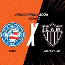 Bahia e Atlético-MG se enfrentam neste domingo, em Salvador, pelo Brasileirão -  (crédito: Foto: Jogada 10)