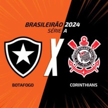 Botafogo  x Corinthians -  (crédito: Foto: Arte Jogada10)