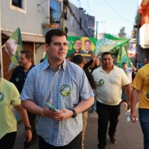 Engler visita Morro das Pedras e promete maior segurança para as mulheres - Lucas Mendes/Campanha Bruno Engler