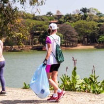 Ação sustentável recolhe lixo na Pampulha e encaminha para a reciclagem - Divulgação