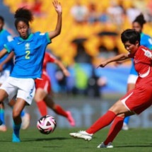 Coreia do Norte elimina o Brasil nas quartas de final do Mundial Sub-20 - (crédito: Foto: Reprodução Imagem Fifa) Coreia do Norte elimina o Brasil nas quartas de final do Mundial Sub-20 - (crédito: Foto: Reprodução Imagem Fifa)