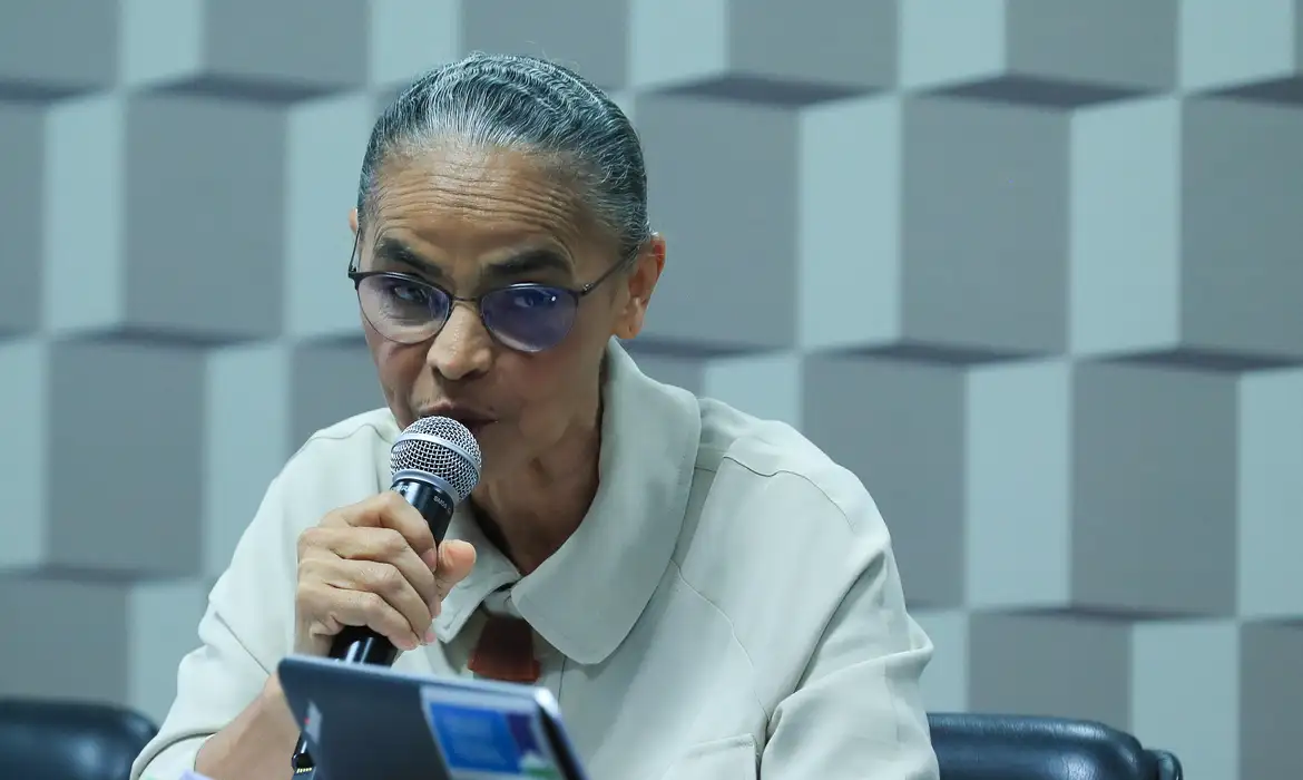 Brasil vive terrorismo climático, diz Marina Silva -  (crédito: EBC)