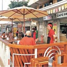 Parklets avançam em BH - Jair Amaral/EM/D.A Press