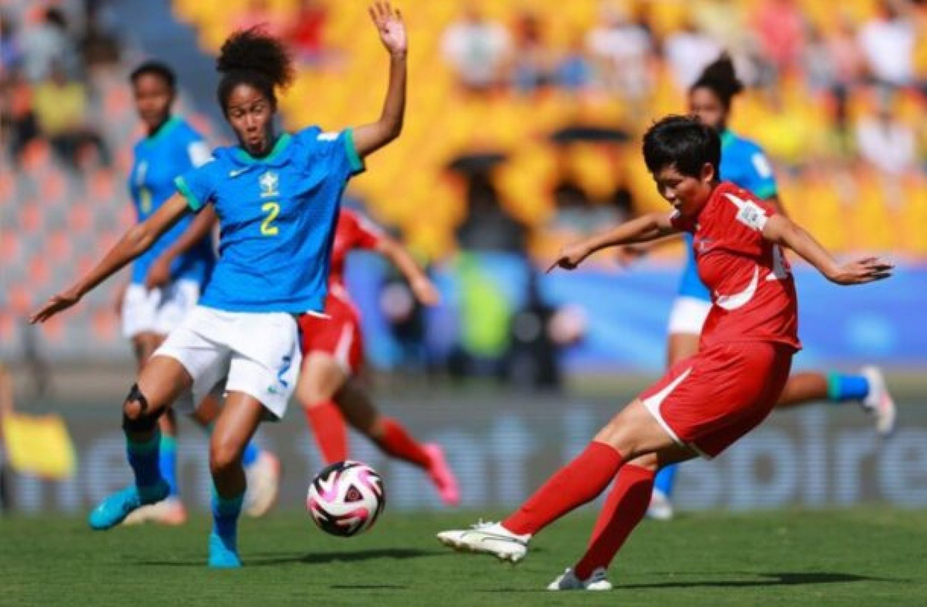 Brasil perde e está eliminado do Mundial sub-20 feminino