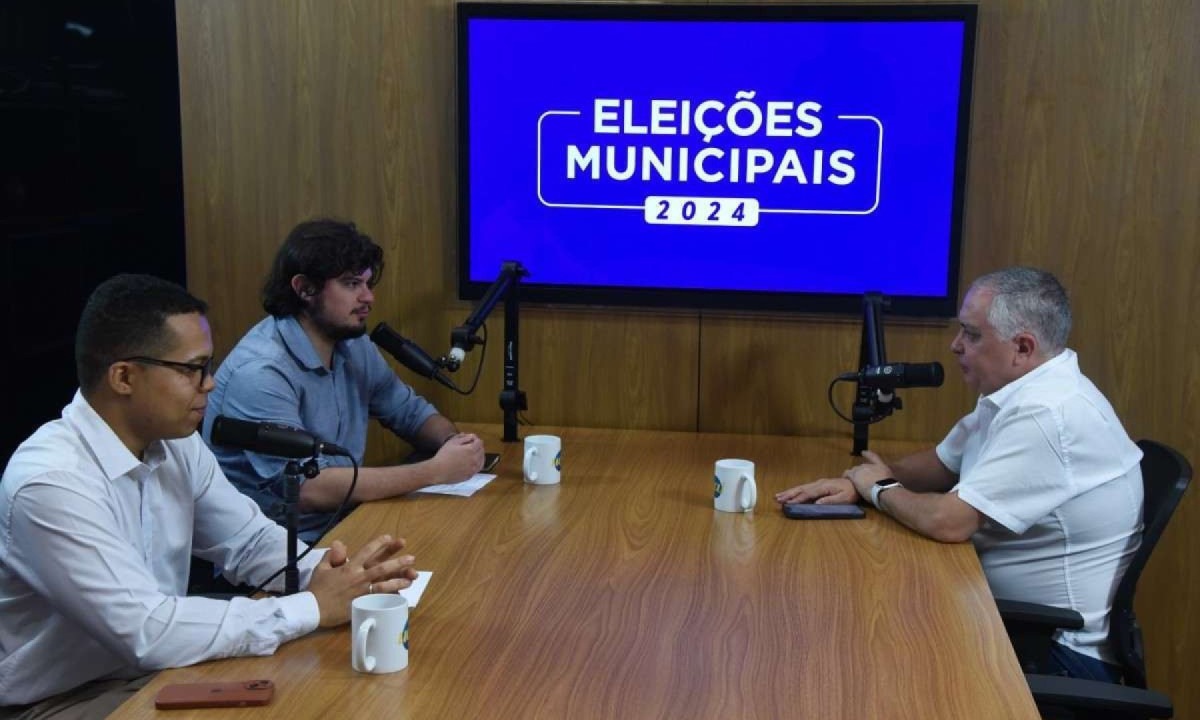 Reelei&ccedil;&atilde;o de Fuad; ataques a Zema, Kalil e Tramonte e rela&ccedil;&atilde;o com a C&acirc;mara Municipal pautaram entrevista de candidato a vice-prefeito -  (crédito: Gladyston Rodrigues/EM/ D.A. Press)